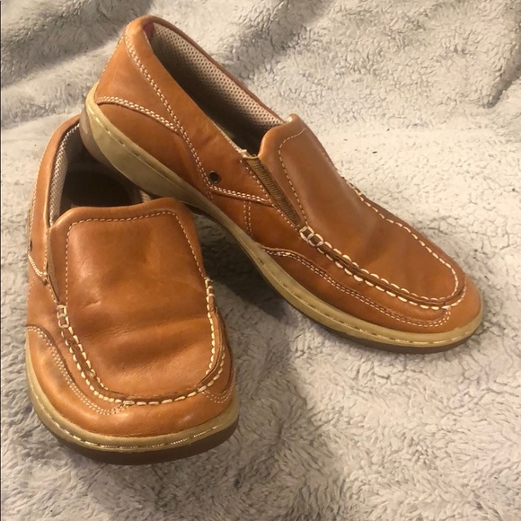 Margaritaville Mens Anchor Slip On Boat Shoes Sz 8 - Picture 3 of 8